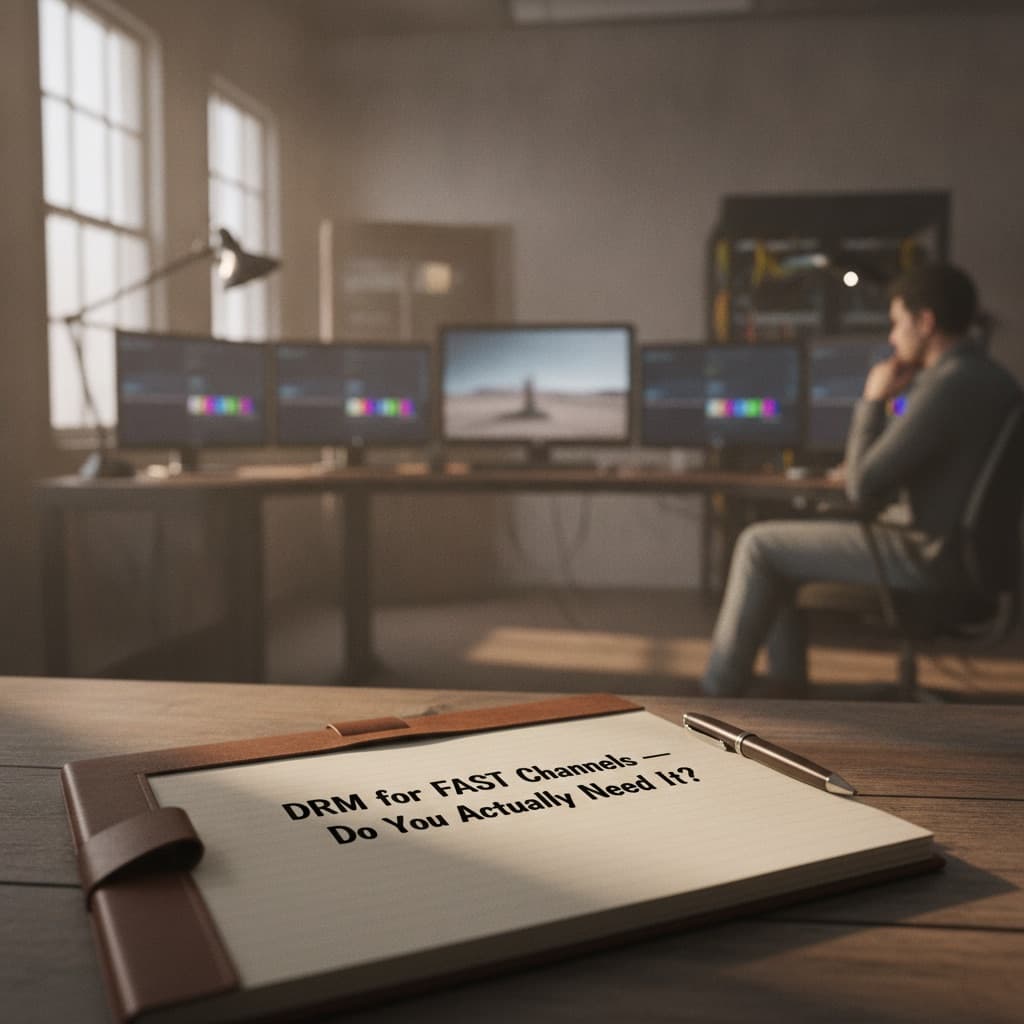 Editorial photo for: DRM for FAST Channels — Do You Actually Need It?